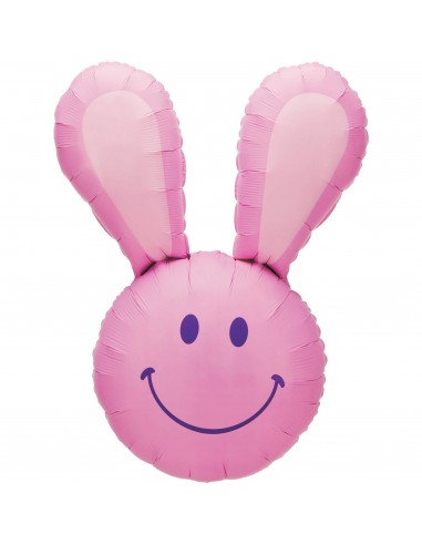 Globo Smiley Bunny Pink Forma 94cm