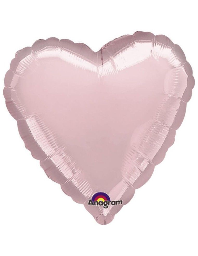 Globo Corazon 45cm Rosa - Foil Poliamida - A8004302