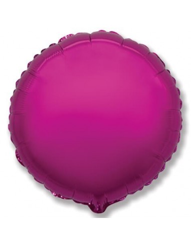 Globo Redondo 78cm Rosa Hot - Foil Poliamida - F406500FU