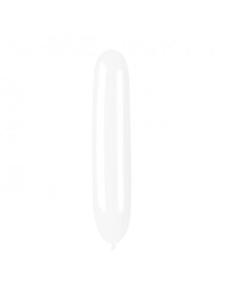 Globos Latex Alargados Gigantes 30x150cm Cristal Transparente CL00