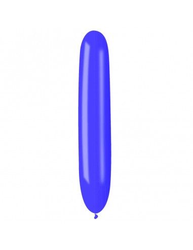 Globos Latex Alargados Gigantes 40x200cm Pastel Azul PL10