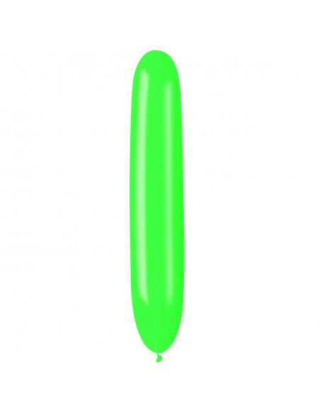 Globos Latex Alargados Gigantes 40x200cm Pastel Verde Claro PL11