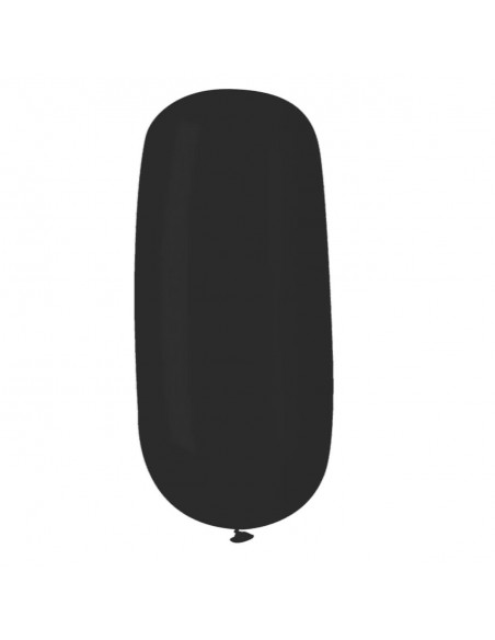Globos Latex Alargados Gigantes 85x120cm Pastel Negro PL14