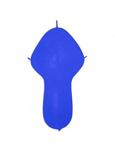 Globos Latex Cuerpo 4 Nudos 45x120hcm Pastel Azul PL10