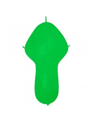 Globos Latex Cuerpo 4 Nudos 45x120hcm Pastel Verde PL12