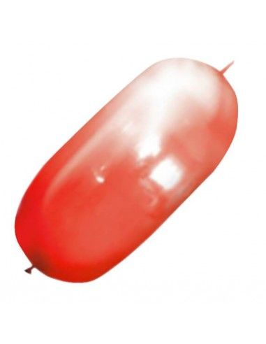 Globos Latex Alargados Gigantes 2 Nudos 80x150hcm Pastel Rojo PL05