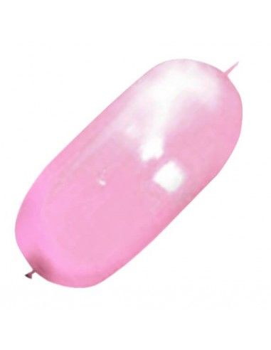 Globos Latex Alargados Gigantes 2 Nudos 80x150hcm Pastel Rosa PL06