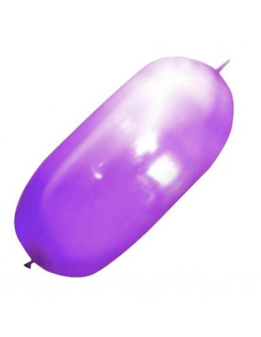 Globos Latex Alargados Gigantes 2 Nudos 80x150hcm Pastel Purpura PL08