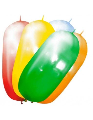 Globos Latex Alargados Gigantes 2 Nudos 80x150hcm Pastel Surtido PLS