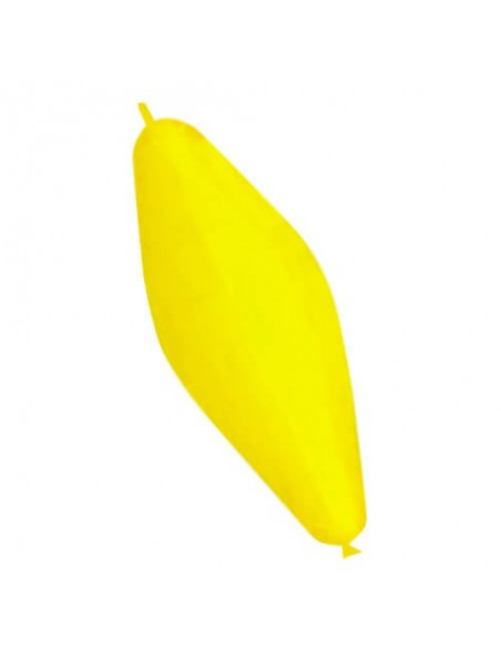 Globos Latex Alargados Link Doble Nudo 30x75cm Pastel Amarillo PL02