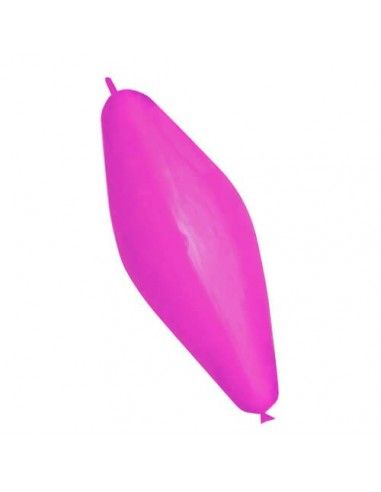 Globos Latex Alargados Link Doble Nudo 30x75cm Pastel Fucsia PL07