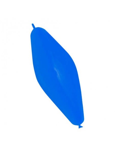 Globos Latex Alargados Link Doble Nudo 30x75cm Pastel Azul PL10