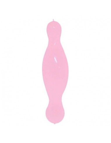 Globos Latex Alargados Pilar Doble Nudo 35x180cm Pastel Rosa PL06