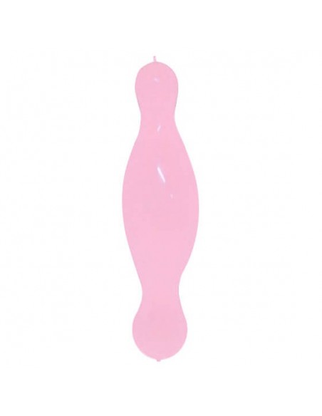 Globos Latex Alargados Pilar Doble Nudo 35x180cm Pastel Rosa PL06