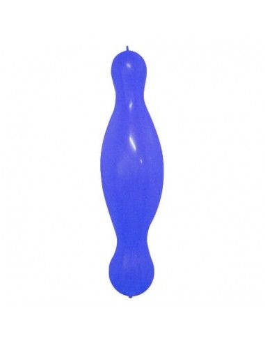 Globos Latex Alargados Pilar Doble Nudo 35x180cm Pastel Azul PL10