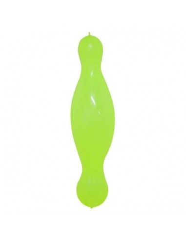 Globos Latex Alargados Pilar Doble Nudo 35x180cm Pastel Verde Claro