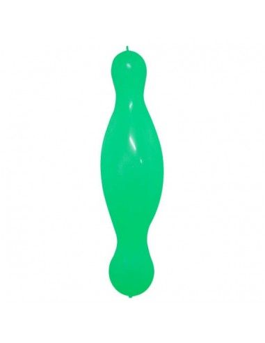 Globos Latex Alargados Pilar Doble Nudo 35x180cm Pastel Verde PL12