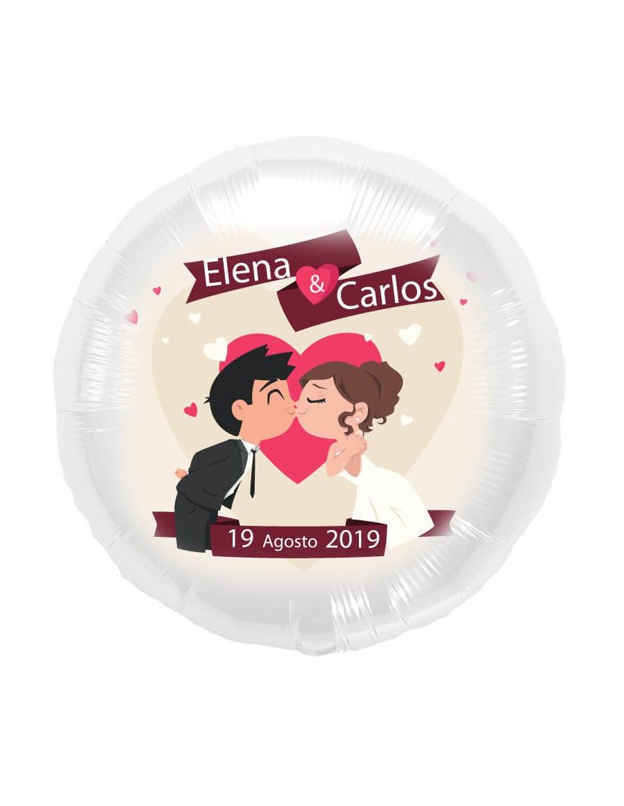 01 Globo Gigante Personalizado de Foil de 91cm Todo Color