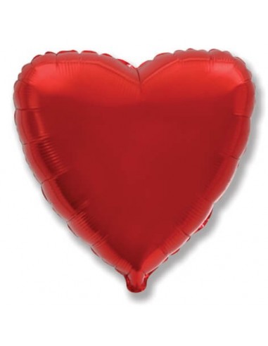 Globo Corazon 78cm Rojo - Foil Poliamida - F206500R