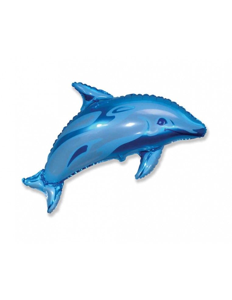 Globo Delfin Azul Forma 104cm DonGlobo - 1