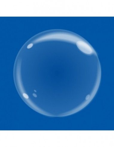 Globo Bubble Burbuja 25cm Transparente
