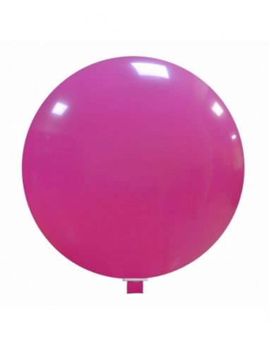 Globos Latex Redondos Gigantes 140cm Pastel Fucsia PL07