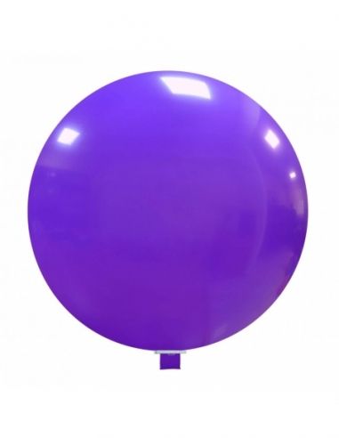 Globos Latex Redondos Gigantes 140cm Pastel Purpura PL08