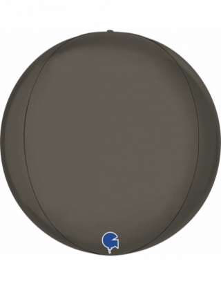 Globo Esferico 38cm Platinum Gris