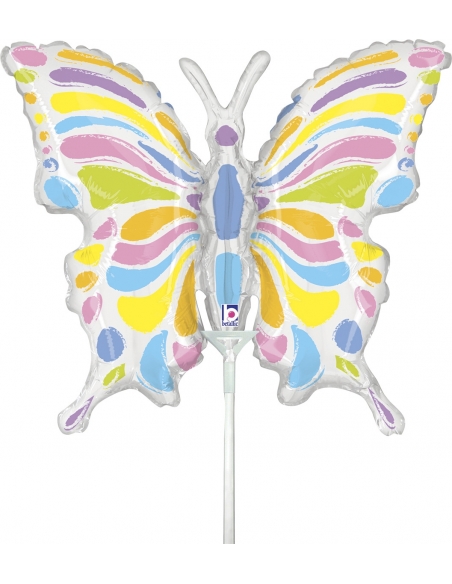 Globo Mariposa Pastel Mini Forma 36cm