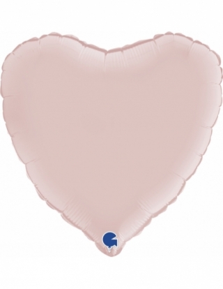 Globo Corazon 45cm Satin Rosa Baby
