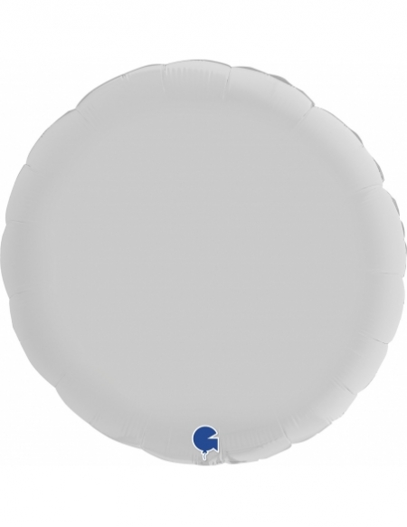 Globo Redondo 91cm Satin Blanco