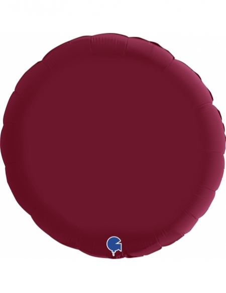 Globo Redondo 91cm Satin Cereza