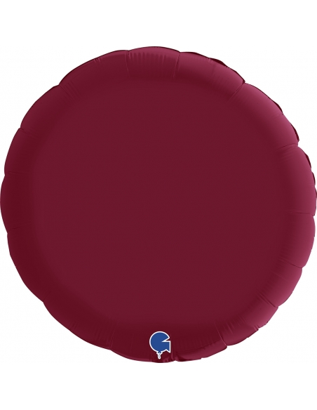 Globo Redondo 91cm Satin Cereza