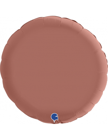 Globo Redondo 91cm Satin Oro Rosa