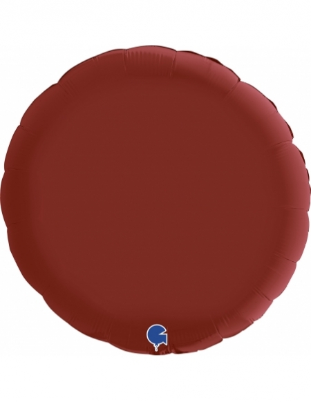 Globo Redondo 91cm Satin Rojo Rubi