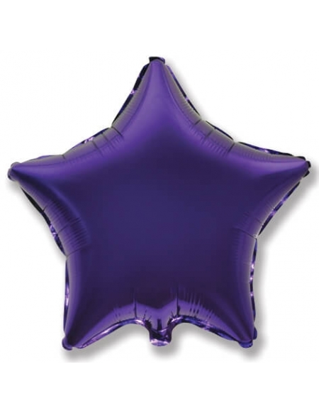 Globo Estrella 78cm Violeta - Foil Poliamida - F306500L