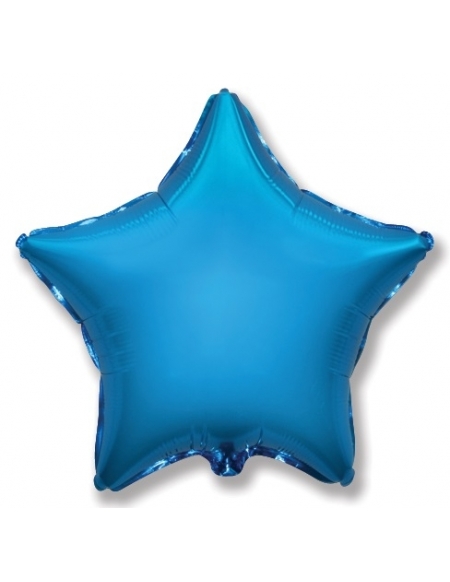 Globo Estrella 78cm Azul Royal Foil Poliamida