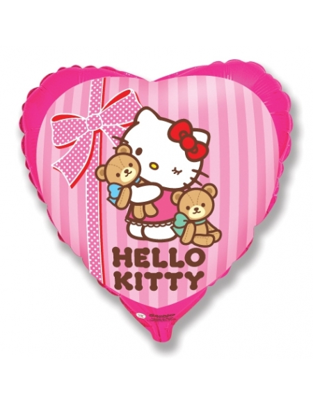 Globo Hello Kitty Mejor Amigo Corazon 45cm