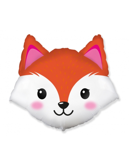 Globo Cabeza Zorro Forma 63cm