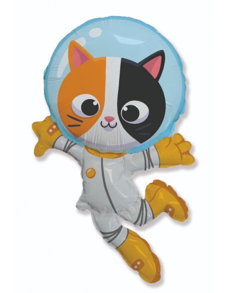 Globo Gato Astronauta Forma 96cm