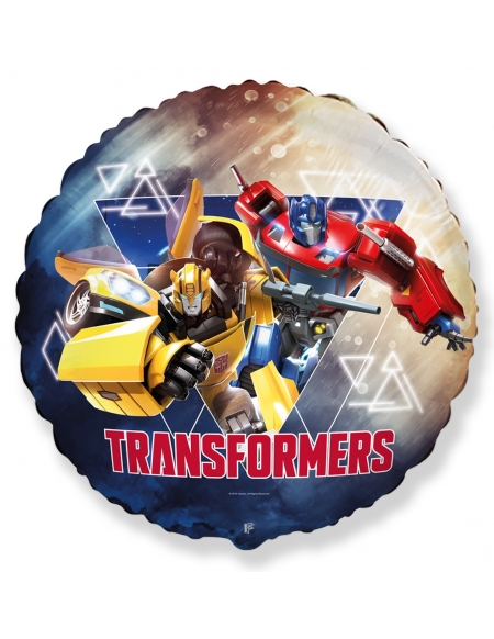 Globo Transformers Amigos Redondo 45cm