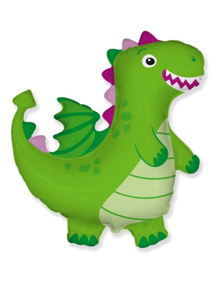 Globo Dragon Verde Forma 92cm