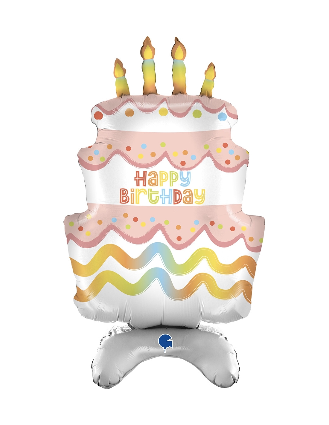 SOPORTE TARTA CUADRADO CON DIAMANTES 25CM – Dekora