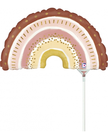 Globo Arcoiris Bohemio Mini Forma 31cm