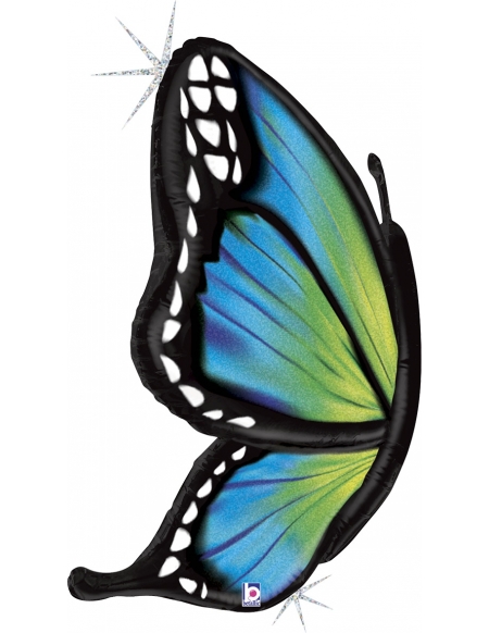 Globo Mariposa Radiante Azul Forma 67cm