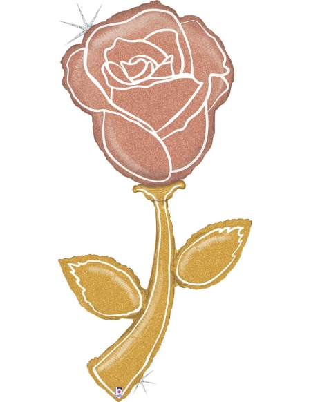Globo Fresh Picks Rose Oro Rosa Forma 150cm