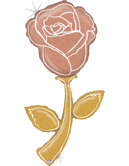 Globo Fresh Picks Rose Oro Rosa Forma 150cm