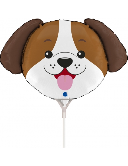 Globo Cabeza de Perro Mini Forma 29cm