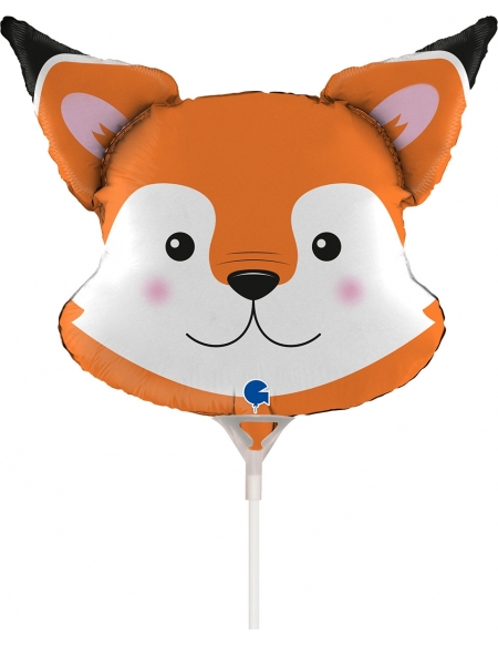 Globo Cabeza de Zorro Mini Forma 28cm