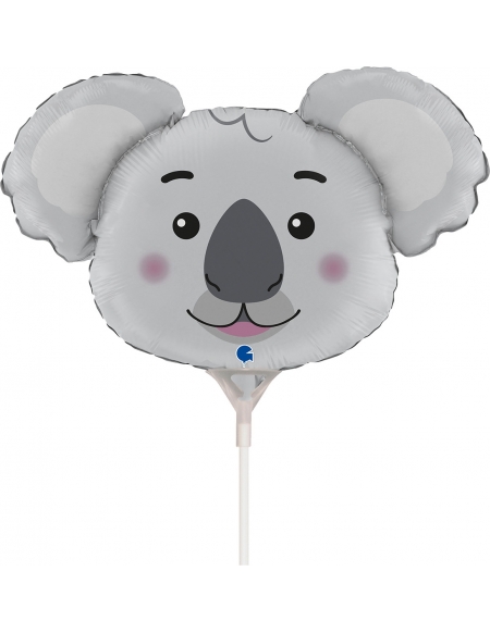 Globo Cabeza de Koala Mini Forma 33cm